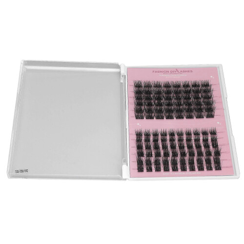 8-16mm 108 Clusters False Eyelashes Soft Dense Fluffy DIY Daily Makeup 037