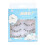 5 Pair Fox Style False Eyelashes, Natural Flared Transparent Band, Lengthened Tail 1