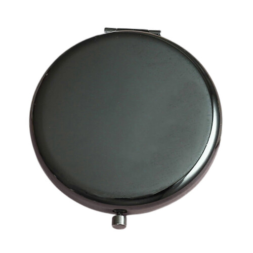 Gun Color Folding Double-Sided 2X Magnification Makeup Mirror, Birthday Gift for Daughter