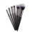 6pcs Professional Long Handle Fiber Makeup Brush Set 1