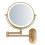 Wall Folding Makeup Mirror Double Side Fill Light Magnifying USB Charging LED Tricolor Dimming Bathroom 1