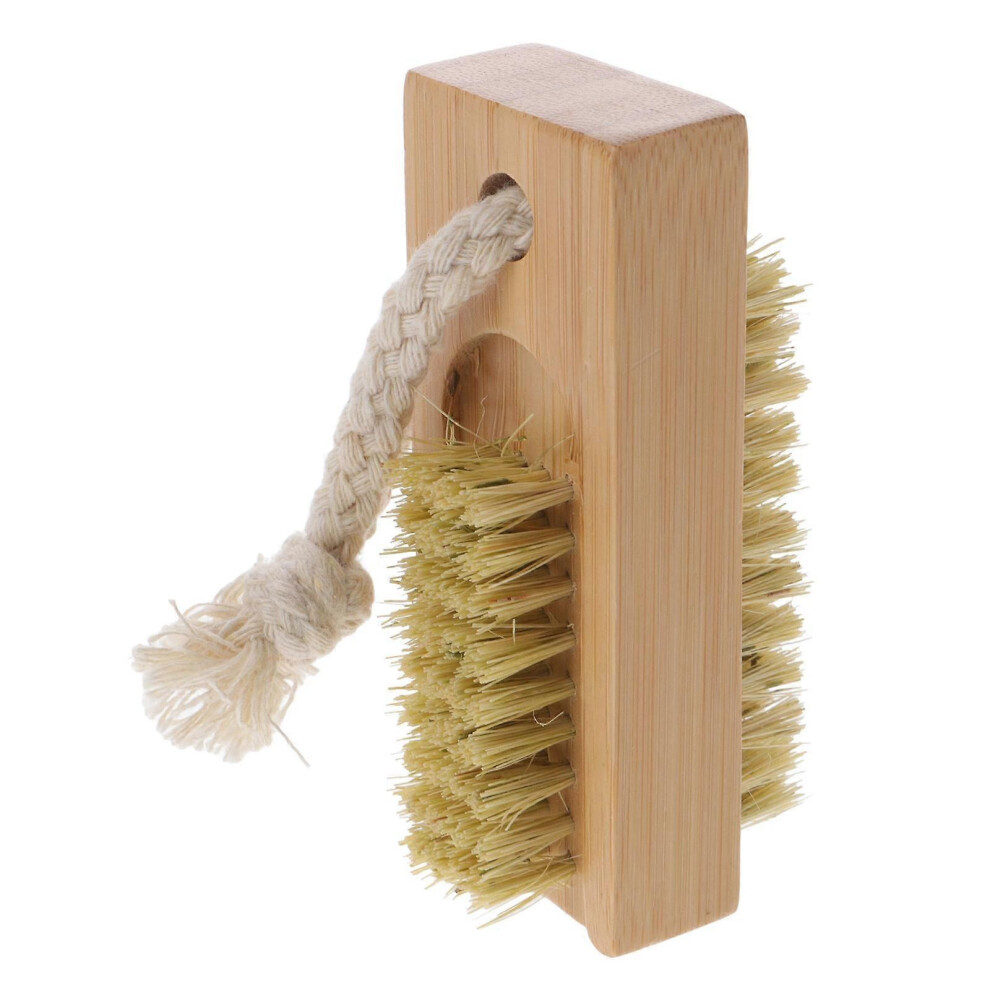 Wood Nail Cleaning Brush for Women â Fingernail & Toenail Scrubber