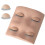 2 Pairs Replacement Eyelids for Lash Mannequin Head - Realistic Removable with Lashes 1
