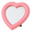 Love Mirror Desktop & Wall Dual-Use Heart Decor (Pink, Small) 1