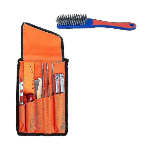 Chainsaw Sharpening Kit 10-Piece Saw Chain File Set