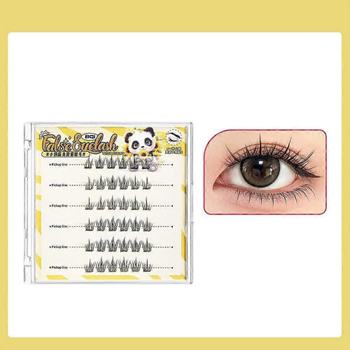 Self-Adhesive False Eyelashes Set Lash Extension Kit, No Glue Needed