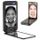 UV Sunscreen Camera Mirror 4" Touch Display, Rechargeable Double-Sided Travel Makeup Mirror, Dark Black 1
