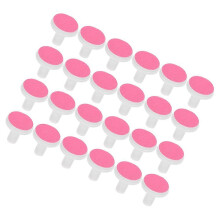 Accesorios rojos para el cuidado de las uñas de bebés de 1,8 cm, limas eléctricas fiables y fáciles de usar.