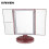 Lighted Vanity Mirror 1x/2x/3x Magnification Trifold 1