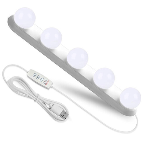 Makeup Light, LED Vanity Lights with 3 Color Modes, Dimmable for Table