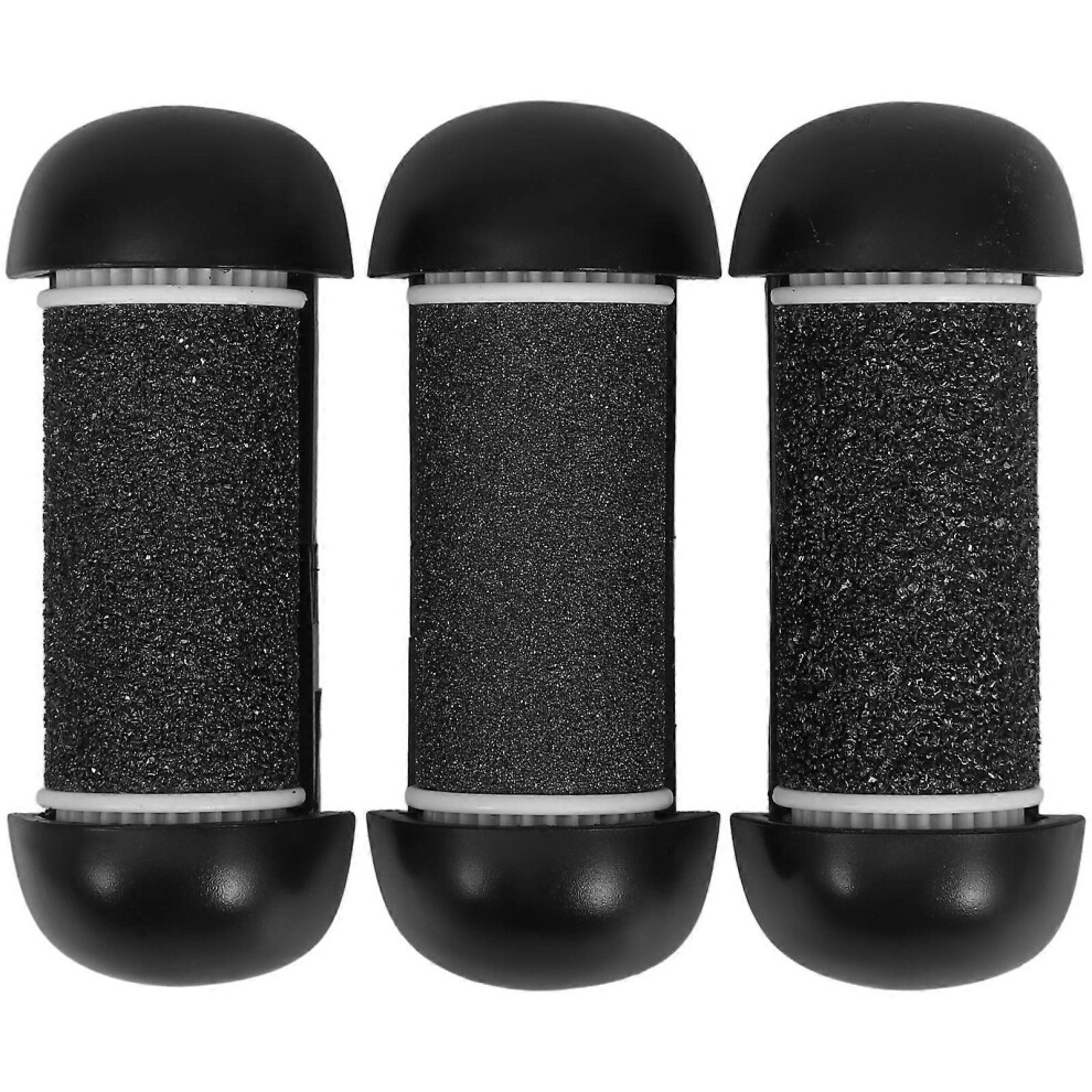 3pcs Replacement Roller Refills for Electric Pedicure Foot File