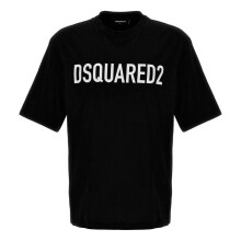 (XL, Black) DSquared2 Mens Logo T-Shirt