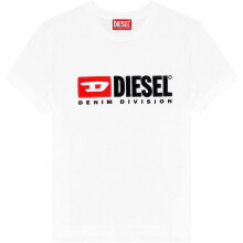 (10 UK, White) Diesel Womens/Ladies Diegor Div Cotton Jersey T-Shirt