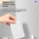 Wireless Remote Control Sound Light Doorbell Elderly Service Call Button Motion Sensor Bell Ring for Deaf People White 3