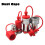 3set 3/8Inch NPT Thread ISO7241-1A Hydraulic Quick Disconnect Coupler Set with Dust Cap 3