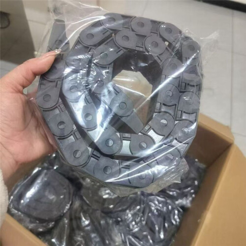 Cable Chains 18x25mm Bridge Type Semi-Open Plastic Towline Transmission Drag Chain for Machine 1