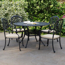 Charles Bentley Premium Furniture Cast Aluminium Outdoor Dining Set