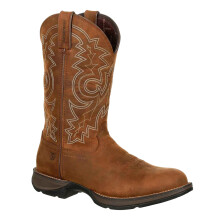 (8.5 UK, Coyote Brown) Durango Mens Rebel Full Grain Leather Cowboy Boots