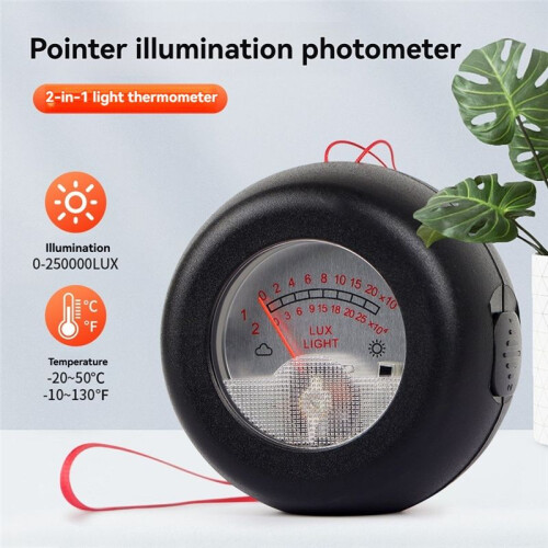Jordbruksplanteringstermometer Optisk Termometer Ljusintensitetsmätverktyg Utomhus Solljustermometer 1