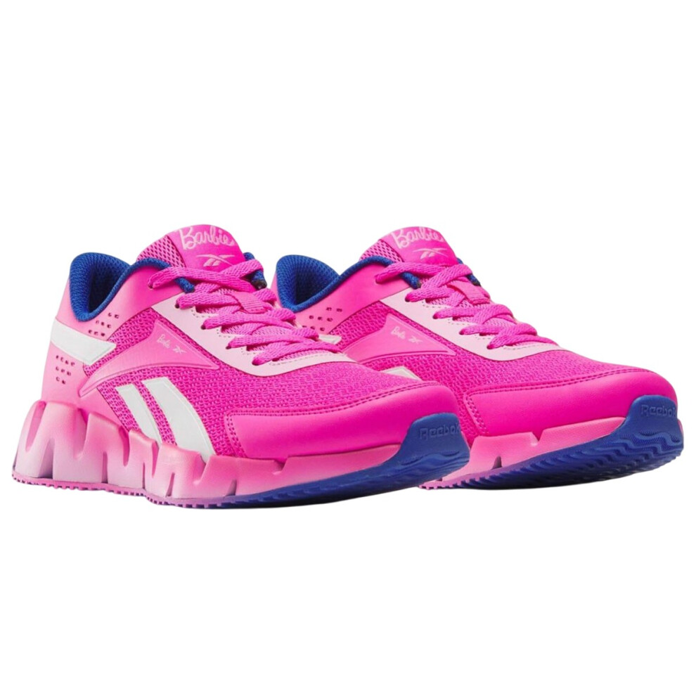Reebok (4.5 Uk, ) Childrens/Kids X Barbie Zig Dynamica 2 Trainers Pink