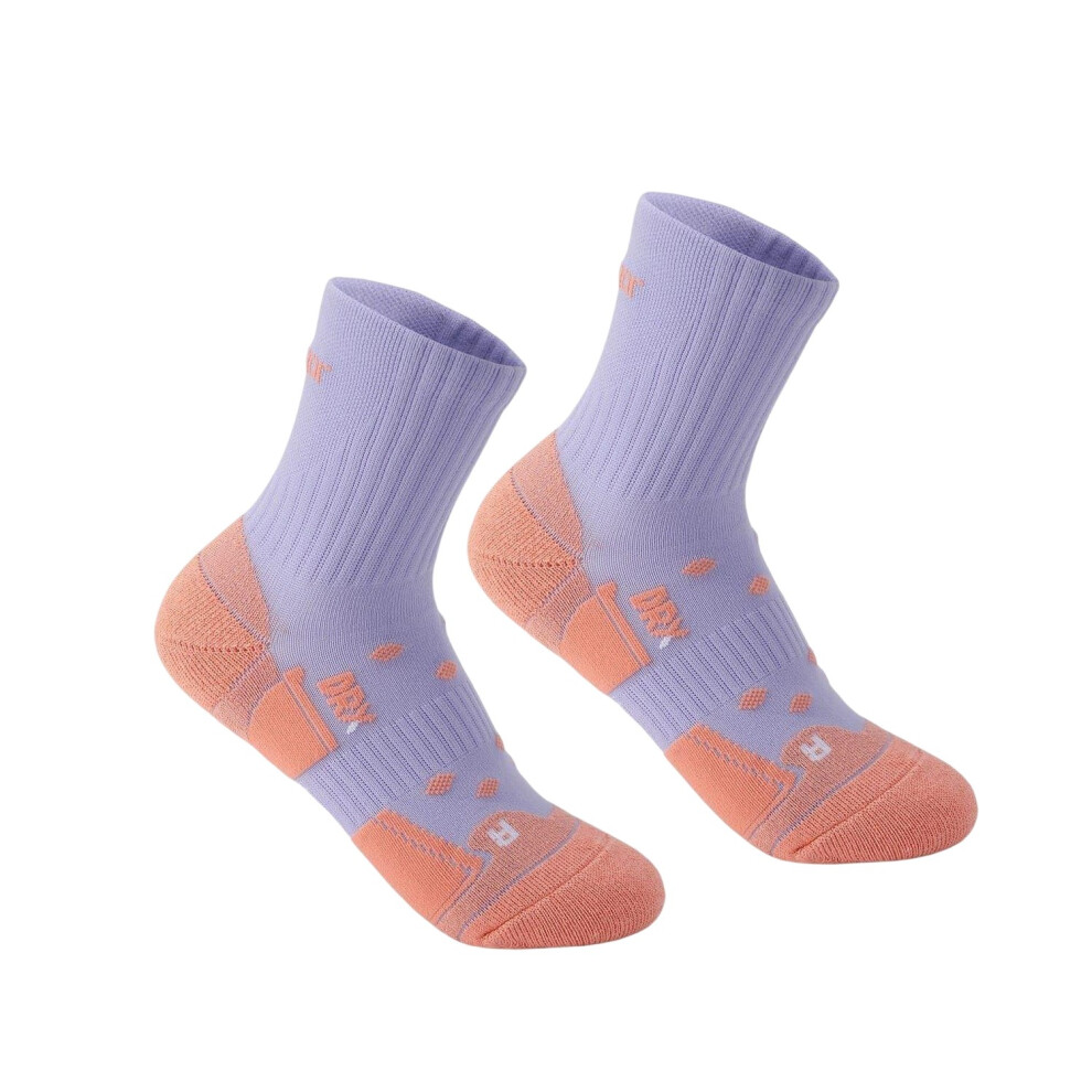 Karrimor (4 Uk-8 Uk, Purple) Womens/Ladies Running Socks (Pack Of 2)