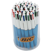 BIC 4 Colours Original Ballpoint Pens Medium Point (1.0 mm) – Pot of 36