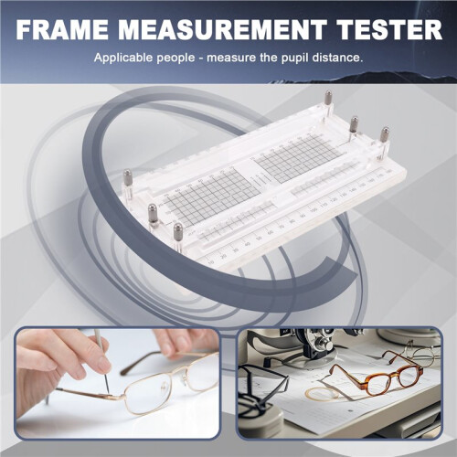 New Glasses Eyeglasses Parallelism Frame Parallel Measuring Instrument Optical Tool 2