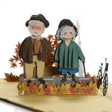 CUTPOPUP Grow Old Together Pop Up Anniversary Cards, 3D Valentines Cards, Wedding Anniversary Card for Him Her Wife Husband Mum Dad Grandma, Birthday