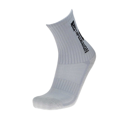 (One Size, Light Grey) TapeDesign Childrens/Kids Grip Socks 2
