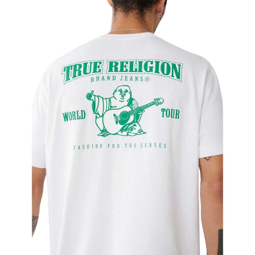 True Religion True Religion Mens Heritage Back Print T-Shirt 1