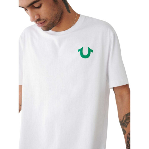 True Religion True Religion Mens Heritage Back Print T-Shirt 2