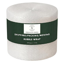 Requisite Needs 300mm x 100m large bubble wrap roll, ideal for moving house, packing and shipping