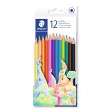 STAEDTLER 175 C12 Wood-Free Coloured Pencils - Box of 12 Assorted Colours
