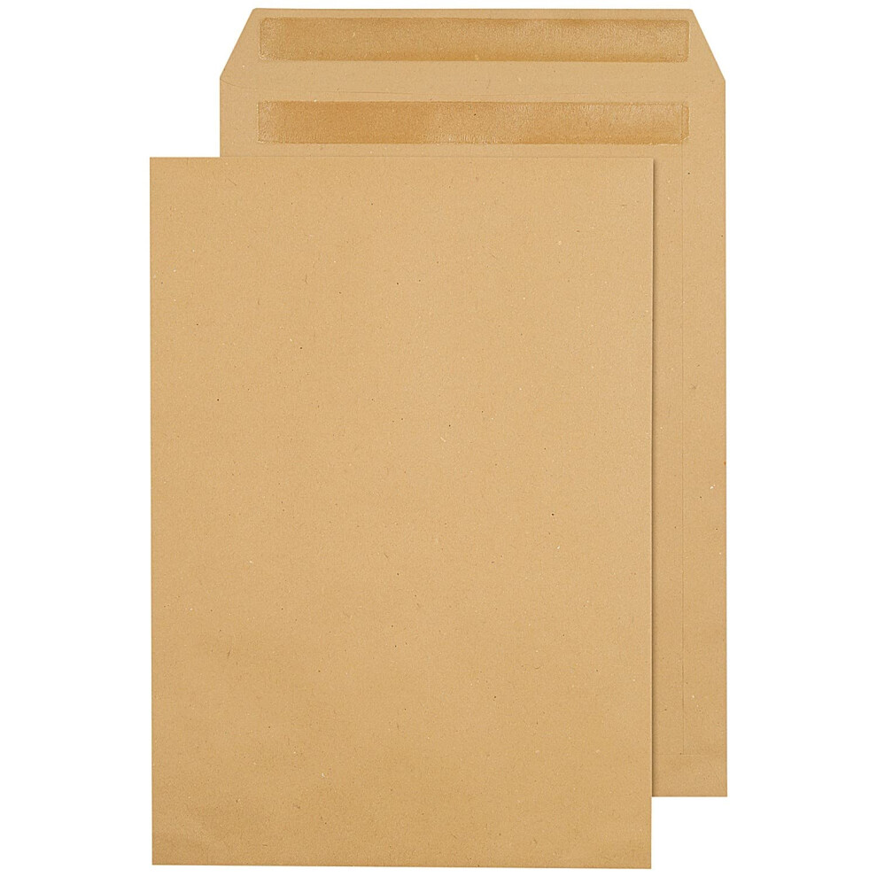 Photos - Envelope / Postcard Q-Connect C4 Envelopes Pocket Self Seal 90gsm Manilla  (Pack of 250)