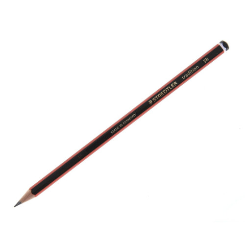 Staedtler STAEDTLER Tradition 110 Graphite Pencil 3B black/red