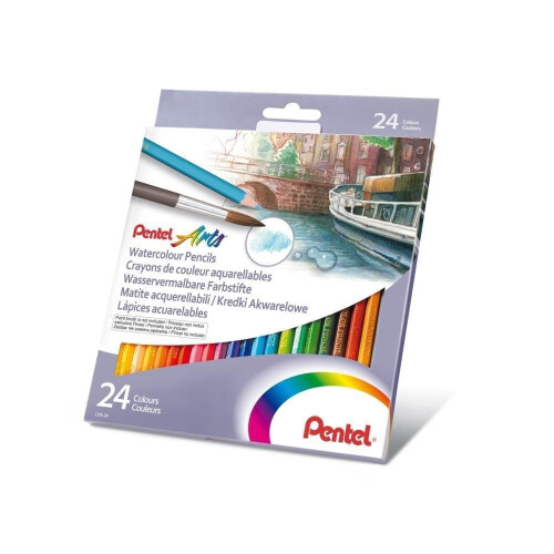Pentel Pentel Arts Watercolour Pencil Set - Assorted