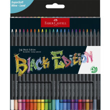 Faber-Castell Black Editition 24 x Colour Pencils