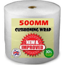 Bubble Wrap Roll 500mm (Small Air Bubbles House Move & Packing Boxes)