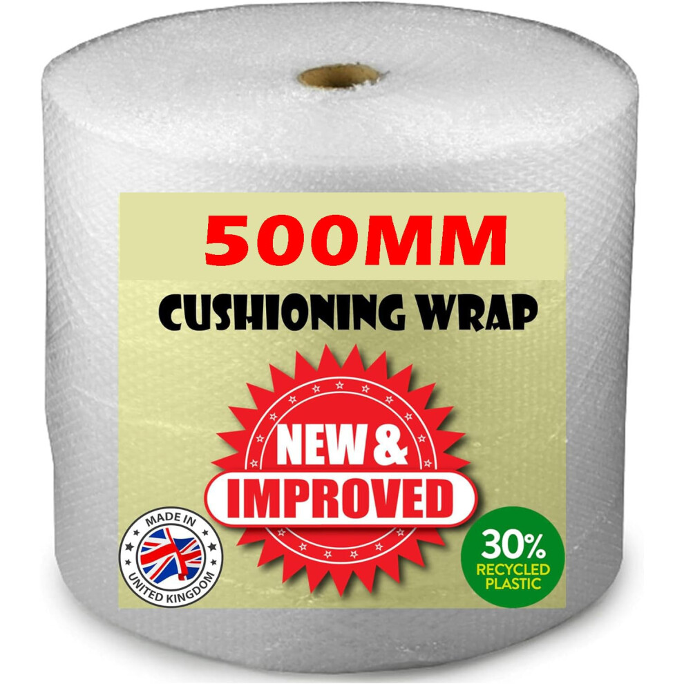 Photos - Envelope / Postcard Pluto Bubble Wrap Roll 500mm  (Small Air Bubbles House Move & Packing Boxes)