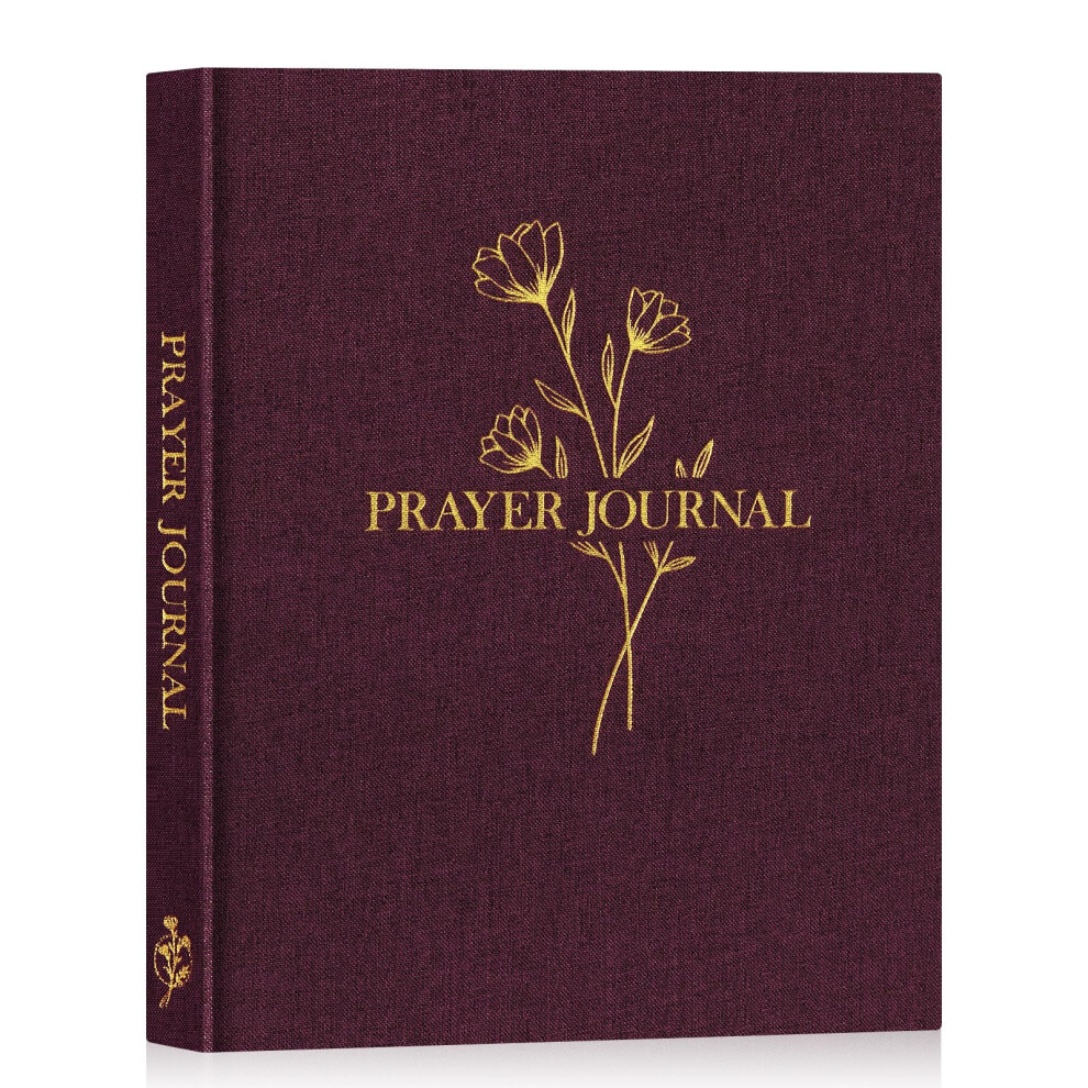 Lanpn Bible Prayer Journal for Women Men, 68 Weeks Linen Bible Study Journal Christian Prayer Notebook Planner with Scripture Verse, Devotional Journ-image-OPC-PWMNH7F-NEW