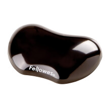 Fellowes Wrist Rest - Crystals Gel Flex Rest with Non Slip Rubber Base - Ergonom