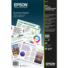 Epson A4 Business Plain Paper (Pack of 500), C13S450075, White