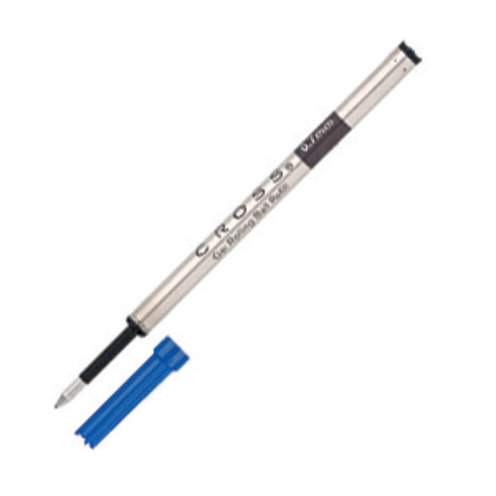 Cross 8521 Original Standard Refill For Rollerball Pens, Fine Point, Suitable For Most Ballpoint Pens, 1 Pack, Blue