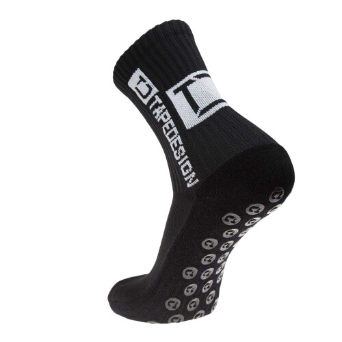 (One Size, Black) TapeDesign Childrens/Kids Grip Socks 1