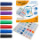 BIC BIC Velleda 1721 Whiteboard Pens - Assorted Colours, Classpack of 72 1