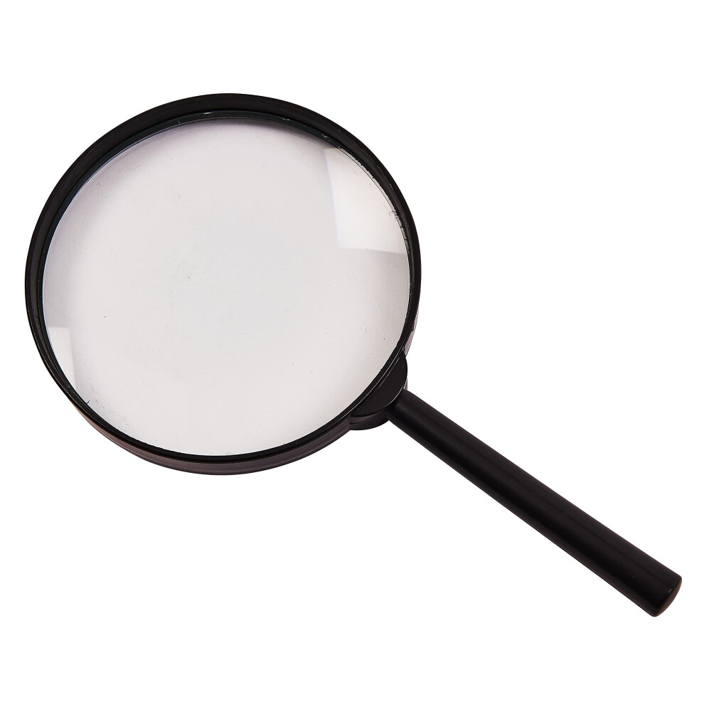 Amtech S2915 Magnifying Glass, 100Mm Diameter 4 Inch, 3X Magnifying Glass For Kids, Lightweight
