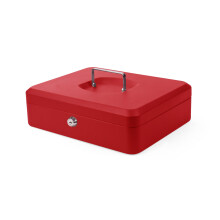 PAVO 8011094 12 inch Cash Box - Red