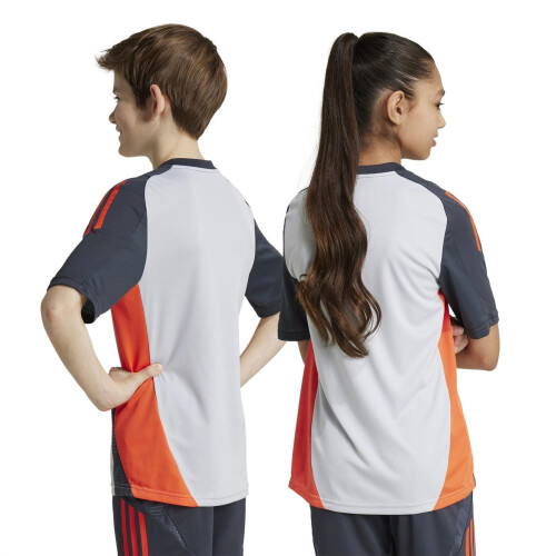 Adidas (11-12 Years, Light Grey Solid) Adidas Childrens/Kids SL Benfica Training Jersey 1