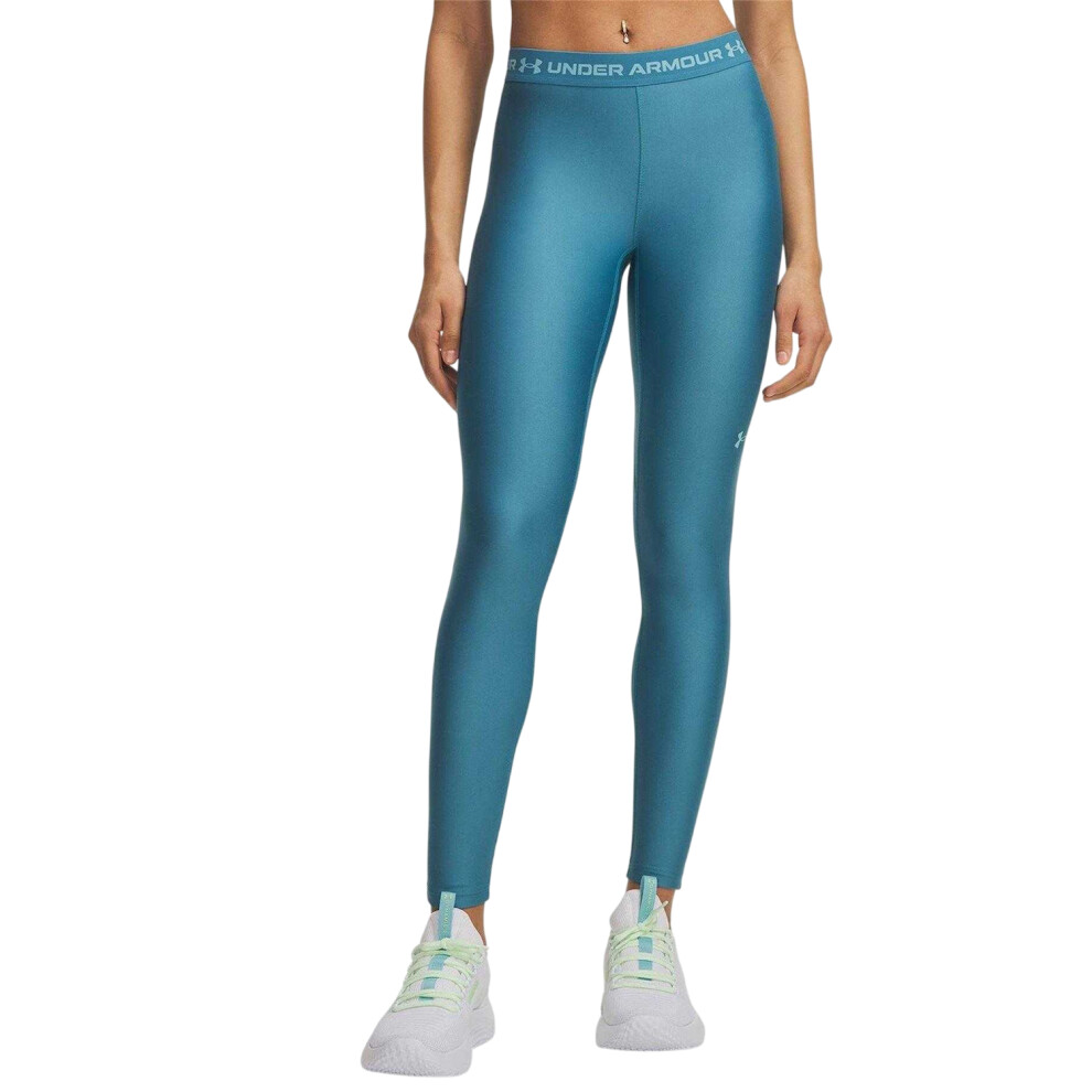 Under Armour (14 Uk R, ) Womens/Ladies Heatgear Leggings Blue