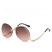 (TeaPink)Occhiali da sole stile geometrico alla moda con Uv400 per giornate eleganti fuori e feste